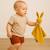Doudou lange en coton bio Beige+Blanc+Fraise+Rose+Vert 4 - vertbaudet enfant 