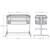 Lit Cododo Kinderkraft NESTEE UP 2 2 en 1 avec 5 Niveaux de Hauteur, Matelas Inclus, Roues avec Frein et Inclinaison Beige+Grey+Gris/clair 18 - vertbaudet enfant 