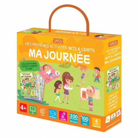 Mes premières activités arts & crafts Jour 1 - vertbaudet enfant 