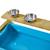 Cuisine extérieure premier âge early fun bois fsc® Marron - bleu - noir 5 - vertbaudet enfant 