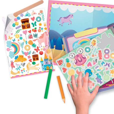Mes premières activités arts & crafts Licorne 2 - vertbaudet enfant 