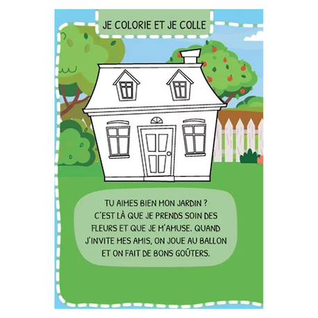 Mes premières activités arts & crafts Maison 4 - vertbaudet enfant 