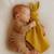 Doudou lange en coton bio Beige+Blanc+Fraise+Rose+Vert 5 - vertbaudet enfant 