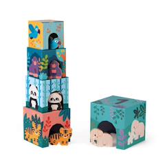 Jouet-Pyramide et figurines animaux
