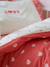 Parure housse de couette + taie d'oreiller MON CŒUR rose imprimé 2 - vertbaudet enfant 