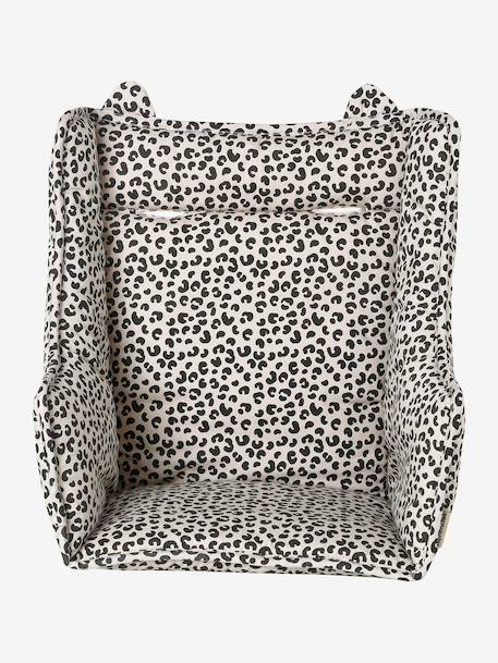 Coussin de chaise haute beige imprimé+écru+ivoire Panda+moutarde+Oies 2 - vertbaudet enfant 