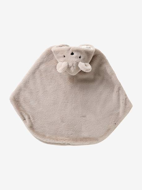 Poncho de voyage adaptable sur siège auto & porte bébé beige+écru+sable 12 - vertbaudet enfant 