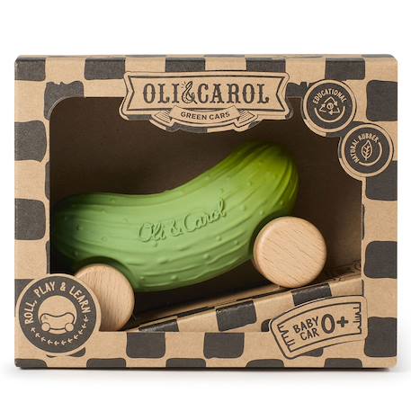 Voiture - pepino le concombre Vert 3 - vertbaudet enfant 