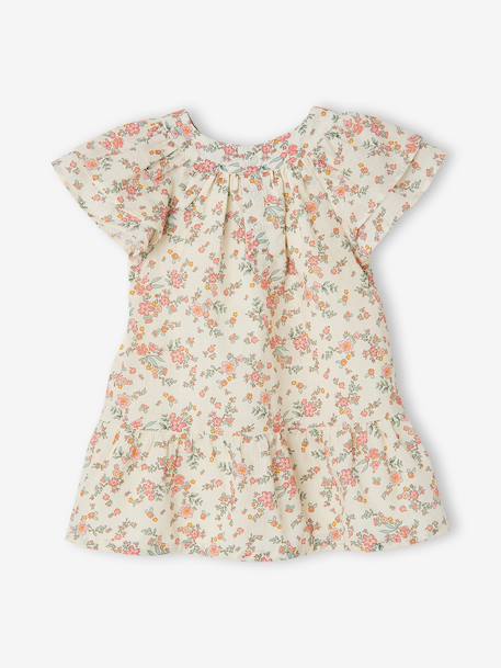 Ensemble bébé fille robe, bloomer et bandeau écru 7 - vertbaudet enfant 