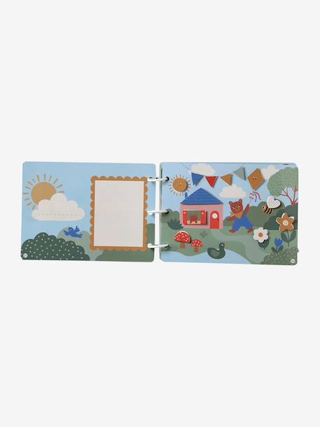 Livre d'apprentissage multi-activités multicolore 12 - vertbaudet enfant 