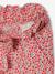 Pantalon fluide imprimé fleurs fille marine+rouge+vert émeraude 7 - vertbaudet enfant 
