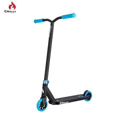 Trottinette freestyle chilli base Bleu+Orange 1 - vertbaudet enfant 