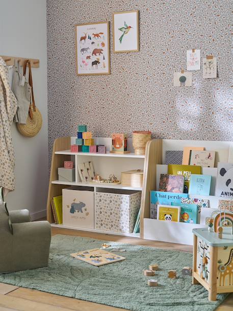 Meuble de rangement livre et jouet YEL blanc 2 - vertbaudet enfant 