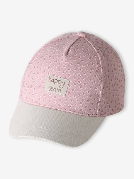 Casquette bébé fille coton rose 1 - vertbaudet enfant 