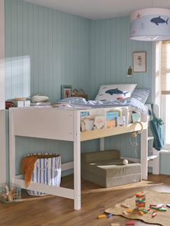 Chambre et rangement-Lit enfant évolutif avec rangements WAVY 90x190cm
