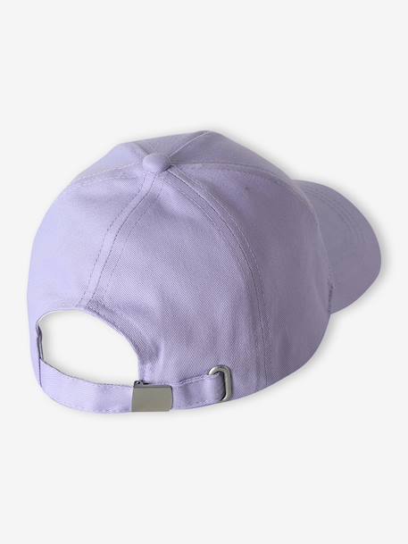 Casquette enfant fille coeur brodé bleu pâle+vert d'eau 2 - vertbaudet enfant 