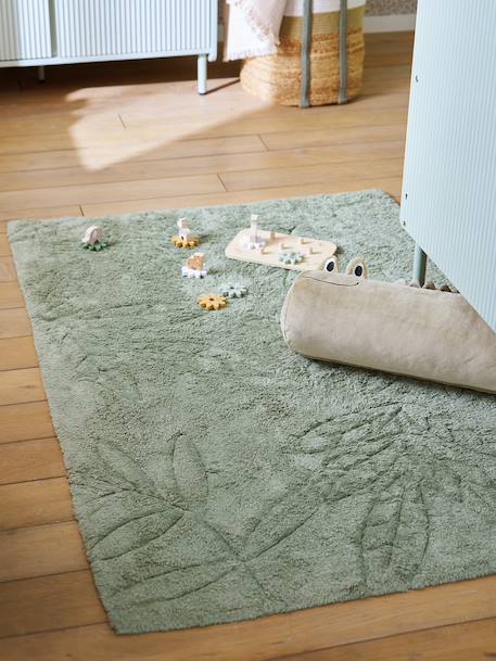 Tapis rectangle SAUVAGE vert 1 - vertbaudet enfant 