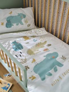 Linge de maison et décoration-Linge de lit bébé-Housse de couette-Parure housse de couette + taie d'oreiller bébé BAYOU