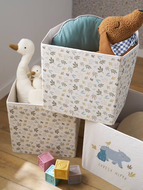 Lot 3 bacs de rangement BAYOU beige 6 - vertbaudet enfant 