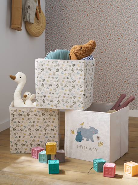 Lot 3 bacs de rangement BAYOU beige 5 - vertbaudet enfant 