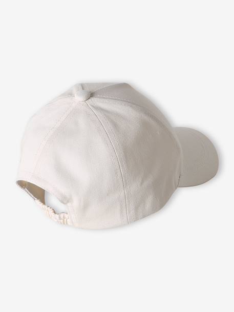 Casquette bébé fille 'Génération love' écru 3 - vertbaudet enfant 