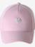 Casquette enfant fille coeur brodé bleu pâle+rose pâle+vert d'eau 6 - vertbaudet enfant 