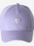 Casquette enfant fille coeur brodé bleu pâle+vert d'eau 3 - vertbaudet enfant 