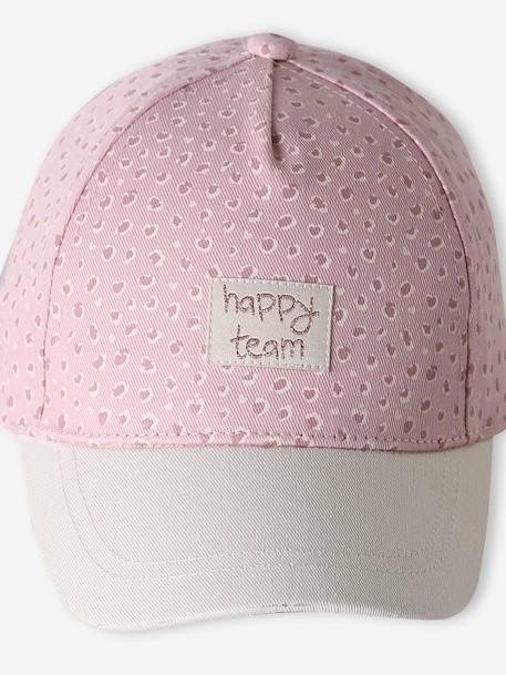 Casquette bébé fille coton rose 2 - vertbaudet enfant 