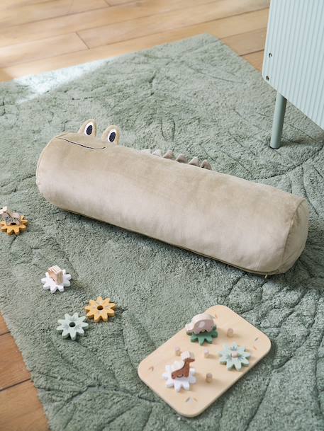 Traversin crocodile BAYOU vert 3 - vertbaudet enfant 