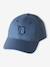 Casquette garçon en coton bleu moyen 1 - vertbaudet enfant 