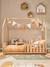 Lit enfant cabane 70x140 cm blanc+bois 4 - vertbaudet enfant 