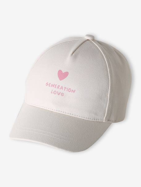 Bébé-Accessoires-Casquette bébé fille "Génération love"
