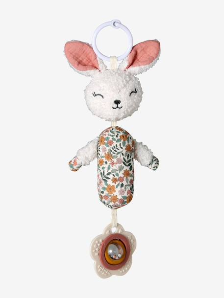 Hochet d'éveil à suspendre lapin Rétro Flower 1 - vertbaudet enfant 