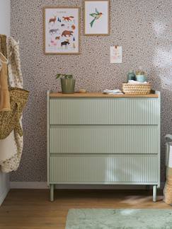 Chambre et rangement-Chambre-Commode 3 tiroirs Cannelé 42 cm