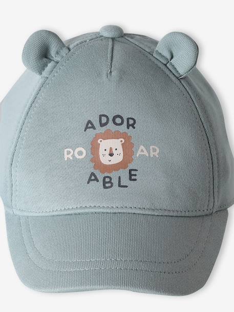 Casquette bébé vert sauge 2 - vertbaudet enfant 