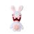 Peluche lapins crétins bouche ouverte - 18 cm Blanc 1 - vertbaudet enfant 