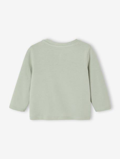 T-shirt fantaisie bébé garçon vanille+vert d'eau 7 - vertbaudet enfant 