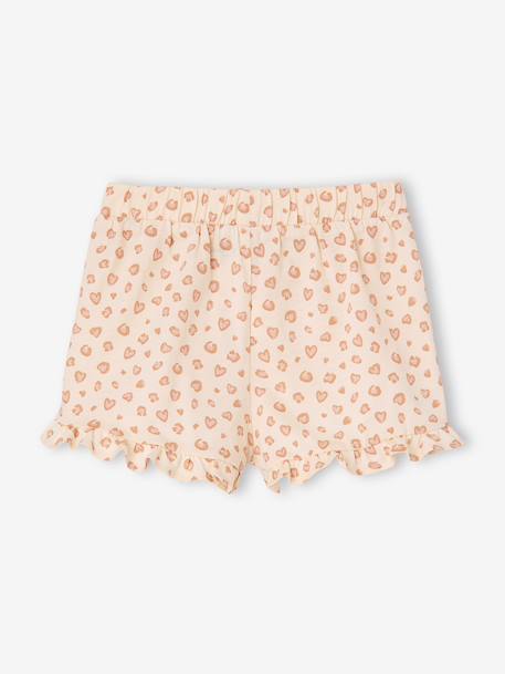 Lot 2 short à volants écru 4 - vertbaudet enfant 