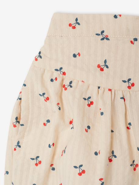 Ensemble top pantalon large bébé écru 8 - vertbaudet enfant 