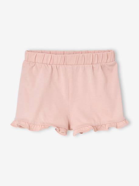 Lot 2 short à volants écru 3 - vertbaudet enfant 