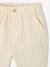 Pantalon bébé garçon rayé rayé beige 3 - vertbaudet enfant 