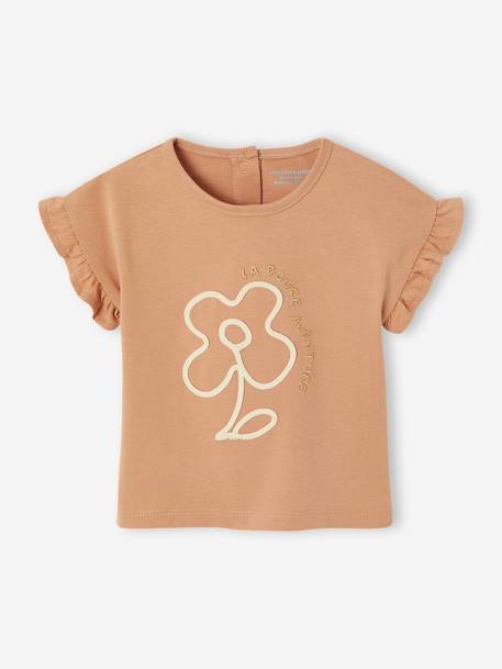 Bébé-T-shirt, sous-pull-T-shirt  bébé fille manches courtes