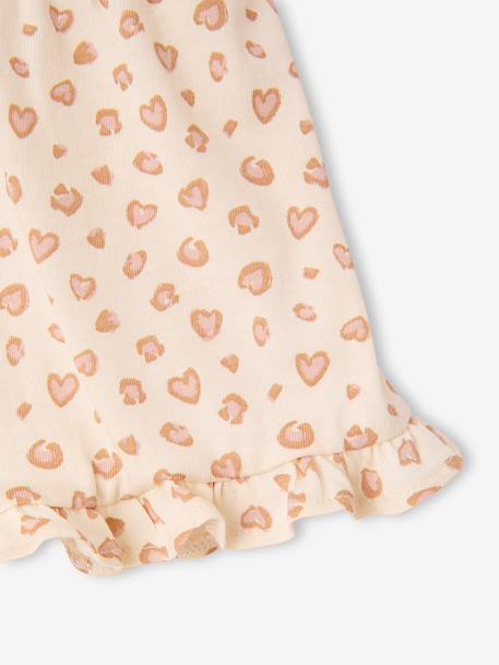 Lot 2 short à volants écru 5 - vertbaudet enfant 