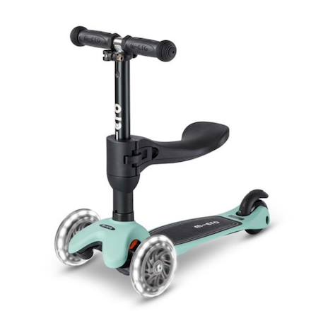 Trottinette évolutive mini micro 3en1 lite  led Mint 1 - vertbaudet enfant 
