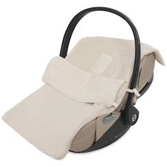 Linge de maison et décoration-Linge de lit bébé-Nid d'ange passe sangle basic knit oatmeal (groupe 0+)
