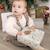 Lot de 3 langes gaze de coton bio Ananas+Baleine+Beige+Bleu+Citrons+Colibri (parme)+Forêt+Noel magique+Sable+Vert sauge 32 - vertbaudet enfant 