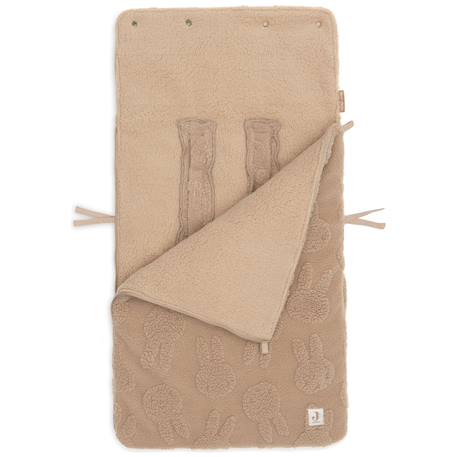 Nid d'ange passe sangle miffy jacquard teddy biscuit (groupe 0+) Marron 3 - vertbaudet enfant 
