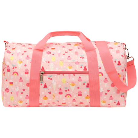 Sac de voyage crème glacée Rose, blanc, jaune 2 - vertbaudet enfant 