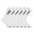 Lot de 6 paires de tennis  modèle frgn Blanc/noir 1 - vertbaudet enfant 