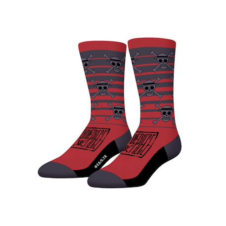 Lot de 4 paires de chaussettes  one piece Noir/gris/rouge/beige 4 - vertbaudet enfant 